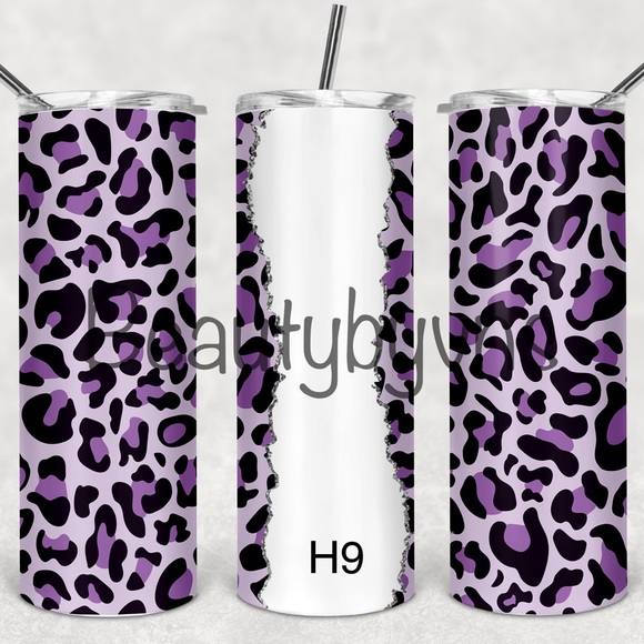 20oz leopard tumblers, custom orders - Picture 10 of 11